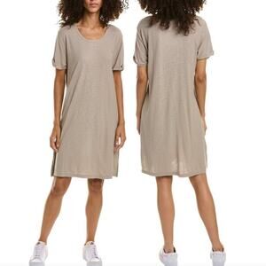 NEW James Perse Rolled Sleeve T-Shirt Dress
